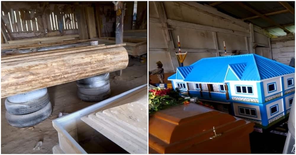 Coffin in different designs