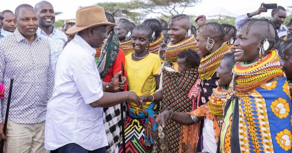 Ruto in Samburu