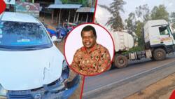 Okiya Omtatah: Questions Arise Over Senator's KSh 600k Car after Accident with Trailer