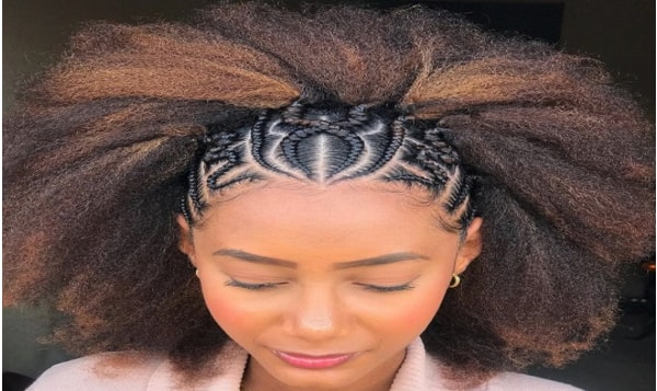 20 middle-part tribal braids that will look great on you - Tuko.co.ke