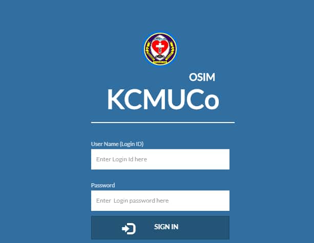 kcmc online application