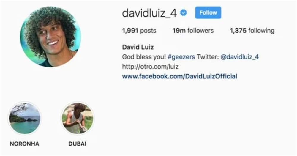 David Luiz: Fans convinced Chelsea defender has hinted at Arsenal transfer on social media