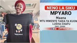 NTV Journalist Unveil 'Mpyaro' Branded T-Shirt after Swahili Phrase Goes Viral