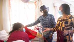 Chief of Defence Forces Robert Kibochi Visits Patients at Memorial Hospital, Delivers Gifts
