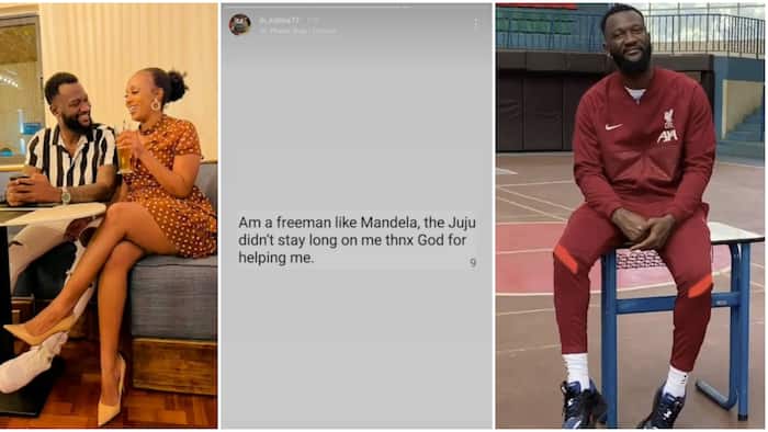 Amber Ray's Sierra Leone Ex Boyfriend Thanks God for Their Breakup: "Juju Didn't Stay on Me"