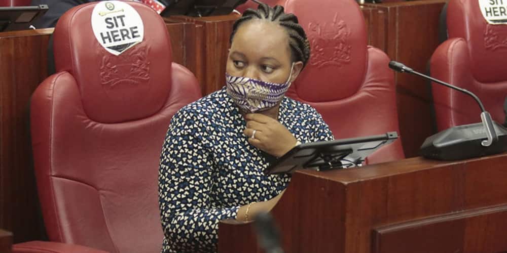 Waiguru impeachment: Photo of governor scrolling her phone during Senate hearing sparks hilarious reactions