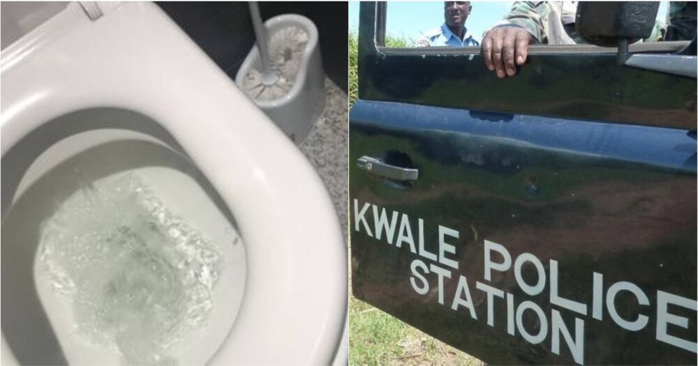 Kwale police officer who lost pistol in toilet suspended from duty