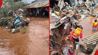 Mathare: 4 Family Members Swept Way by Floods, Rescue Operation Ongoing
