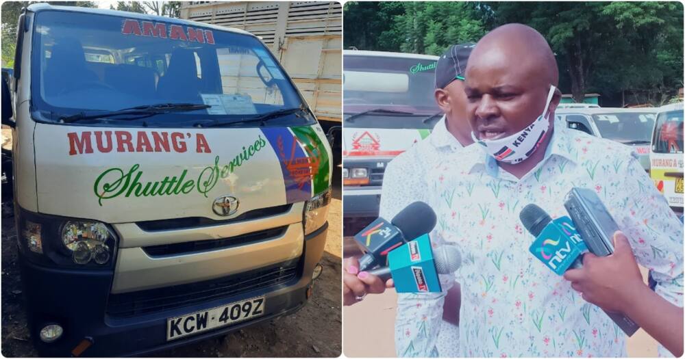 Murang'a Shuttle Services chairman Martin Wairimu.