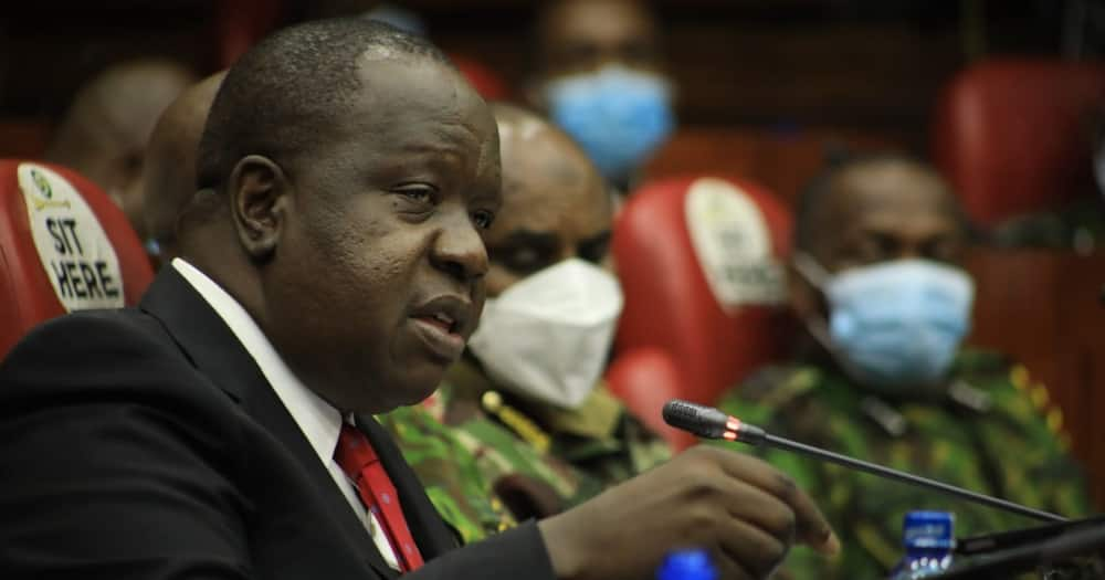 Interior Cabinet Secretary Fred Matiang'i. Photo: NPS.