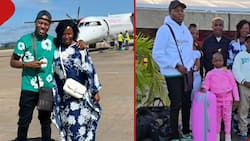 Brian Chira’s Family, Baba Talisha All Smiles as They Head to Coast for Vacation