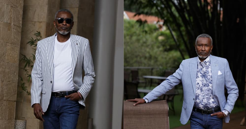 Grandpa Ian Mbugua Steps Out Looking Too Dapper For his Age