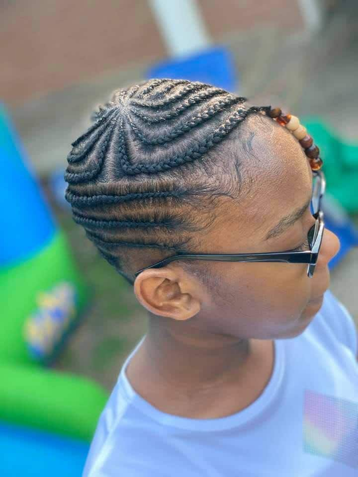 Lemonade braids for kids