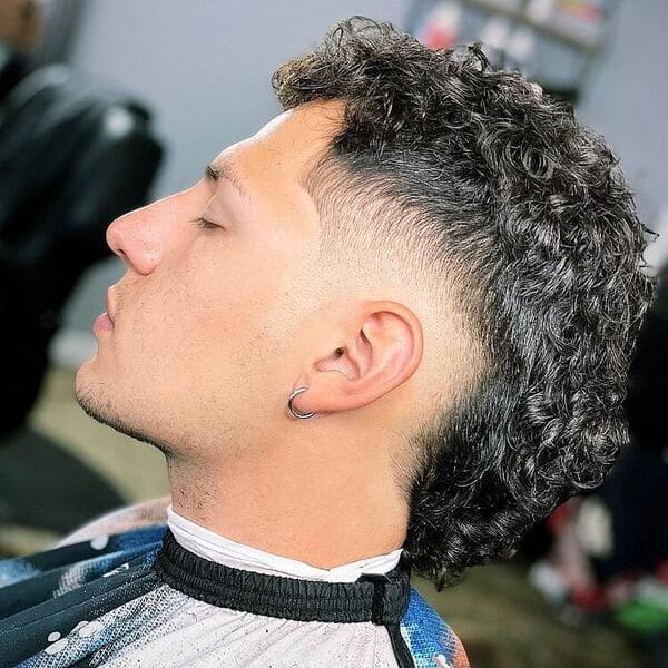 Burst Fade Mullet Curly Hair: Embracing Modern Hairstyles - Burst