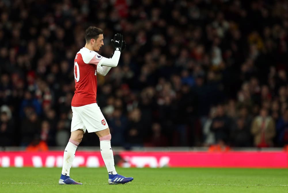 Mesut Ozil breaks silence after being left out of squad in Manchester City defeat