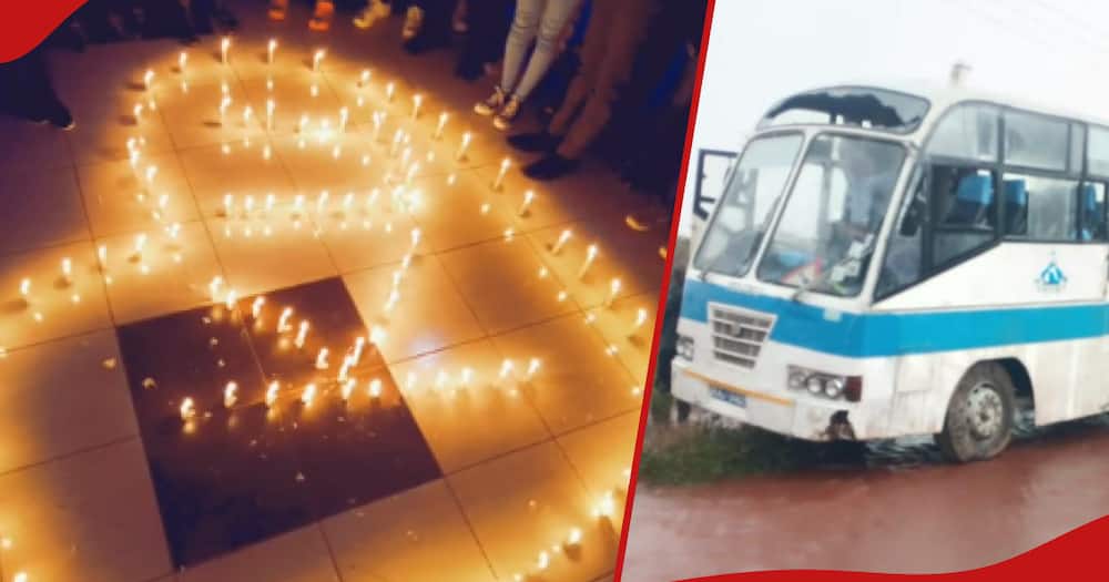 St Paul's University students paid tribute to fallen comrades at Kenyatta University