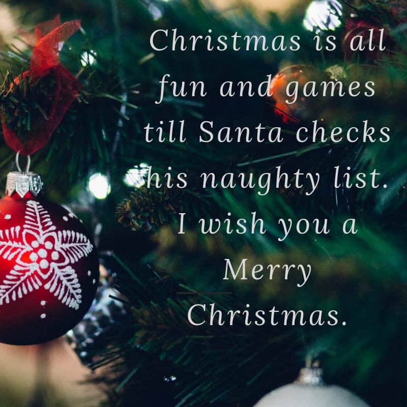 Christmas wishes for friends