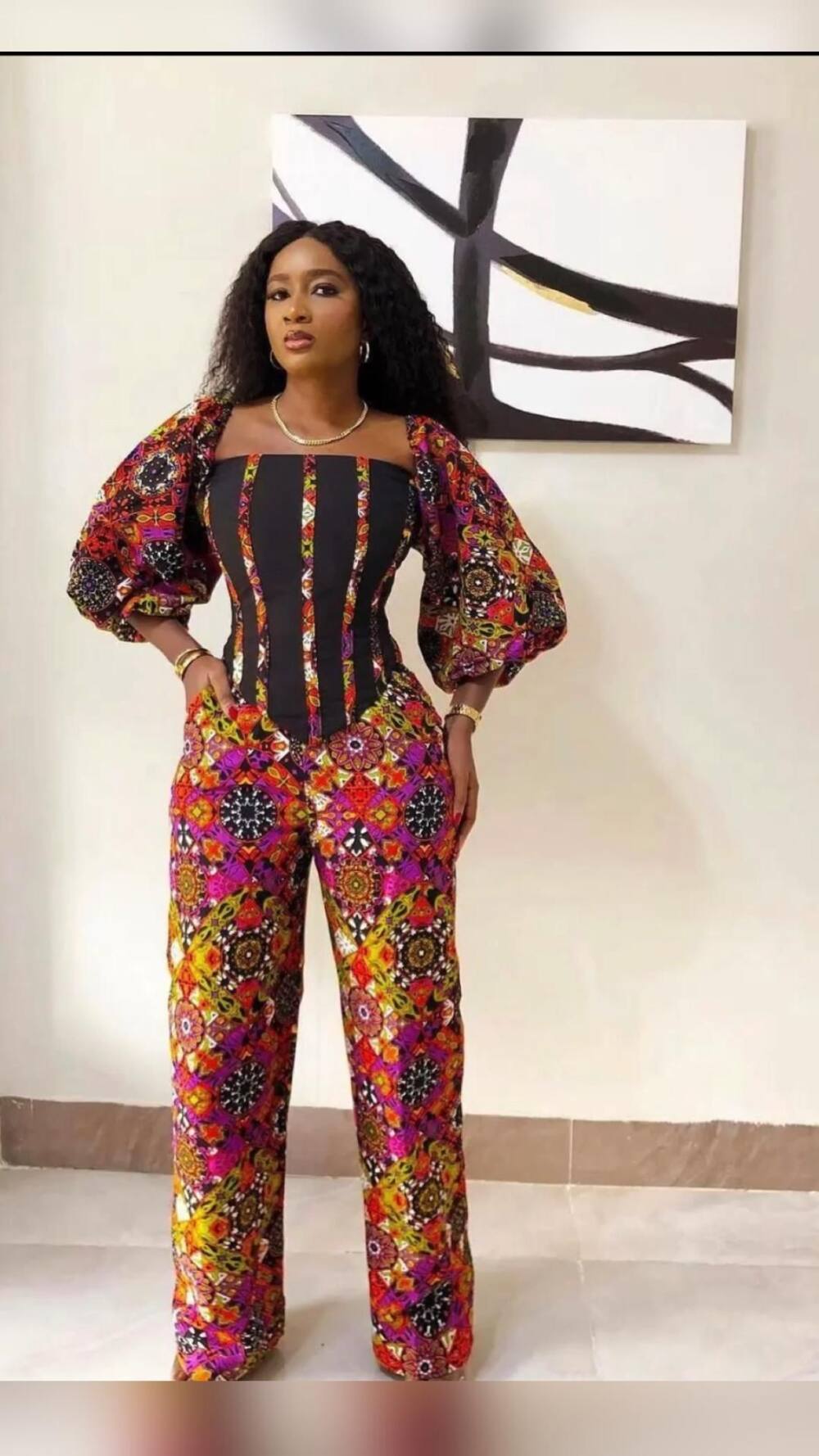 Ankara jumpsuit styles for ladies