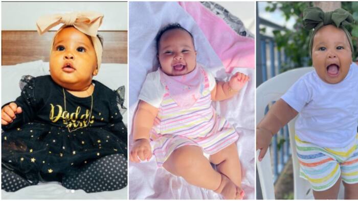 7 Delectable Photos of Grace Ekirapa, Pascal Tokodi's Daughter as She Clocks 7 Months