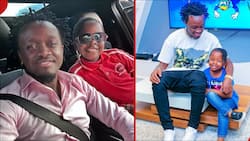 Bahati Picks Daughter Mueni from School in Luxurious Vehicle, Photo Melts Hearts: "Daddy Duties"