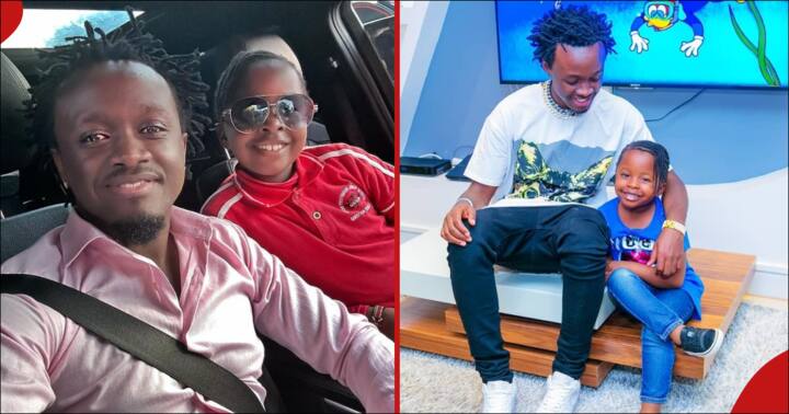 Bahati Picks Daughter Mueni from School in Luxurious Vehicle, Photo ...