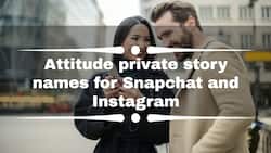 100 attitude private story names for Snapchat and Instagram