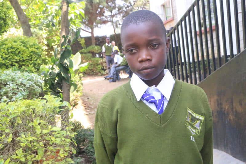 Kakamega: Disabled boy who was abandoned by mother walks 3km to admit self to Form One without fees