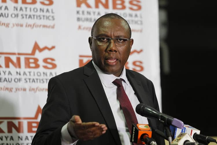 KNBS Boss Zachary Mwangi.