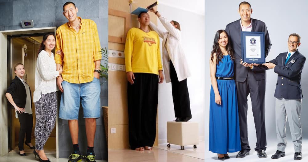 Sun Mingming And Xu Yan World S Tallest Couple Reveal They Struggle To Get Hotel Rooms Cars To