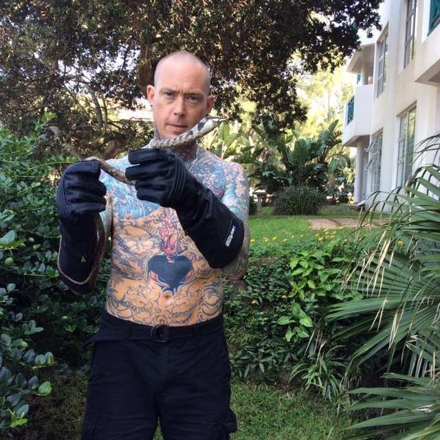 Simon Keys age wife Snake City tattoo salary Instagram house and  contact details  Brieflycoza