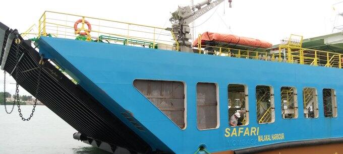 Hatimaye feri mpya ya MV Safari yawasili Mombasa