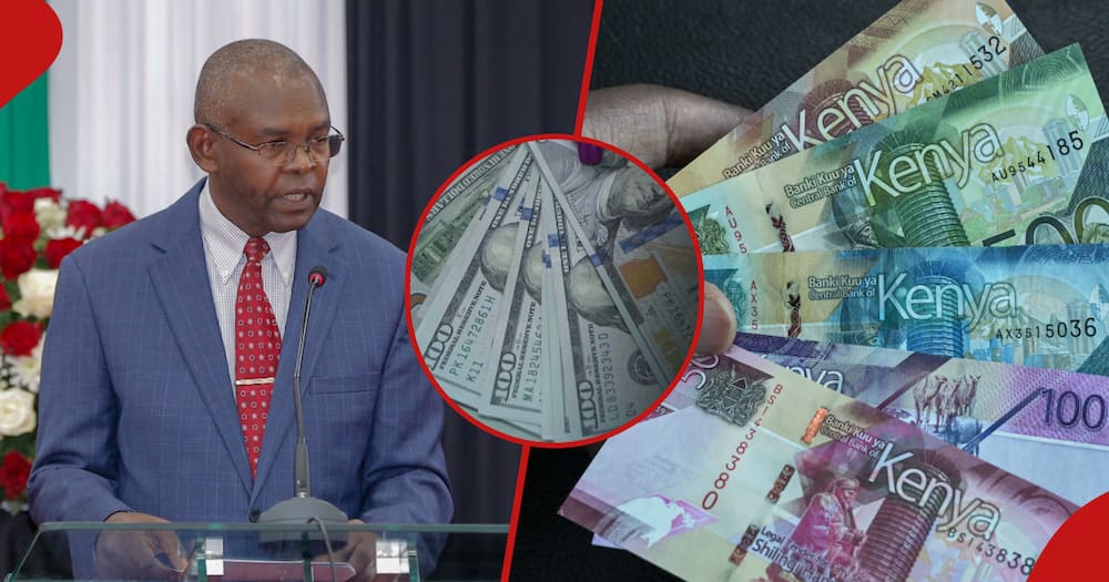 Governor of the Central Bank of Kenya and the Kenyan currency.