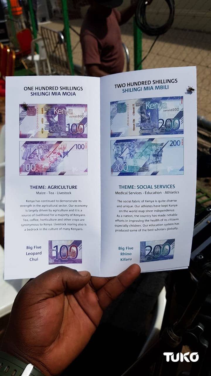 Uhuru unveils new currency notes, says old KSh 1000 notes to be obsolete from October