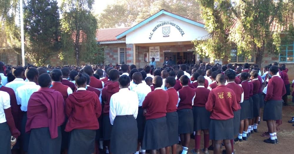 AIC Ngeria Girls is located in Uasin Gishu county.