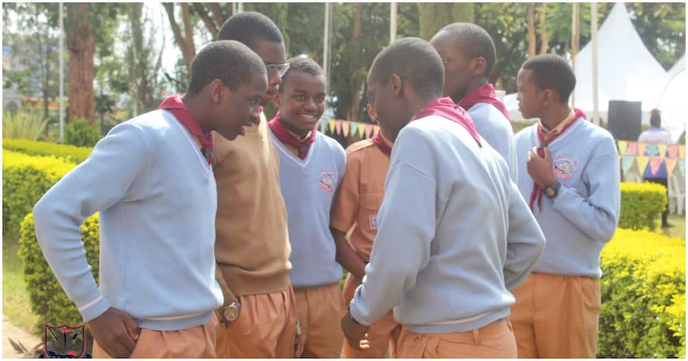 Students of Nyahururu Elite Secondary School