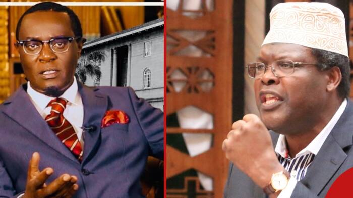 Miguna Miguna Berates Mutahi Ngunyi for Urging William Ruto to Break the Law: "Shameless"