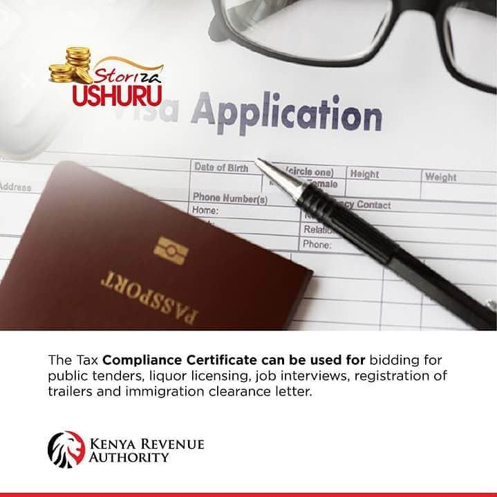 KRA clearance certificate cost, application form, and procedure