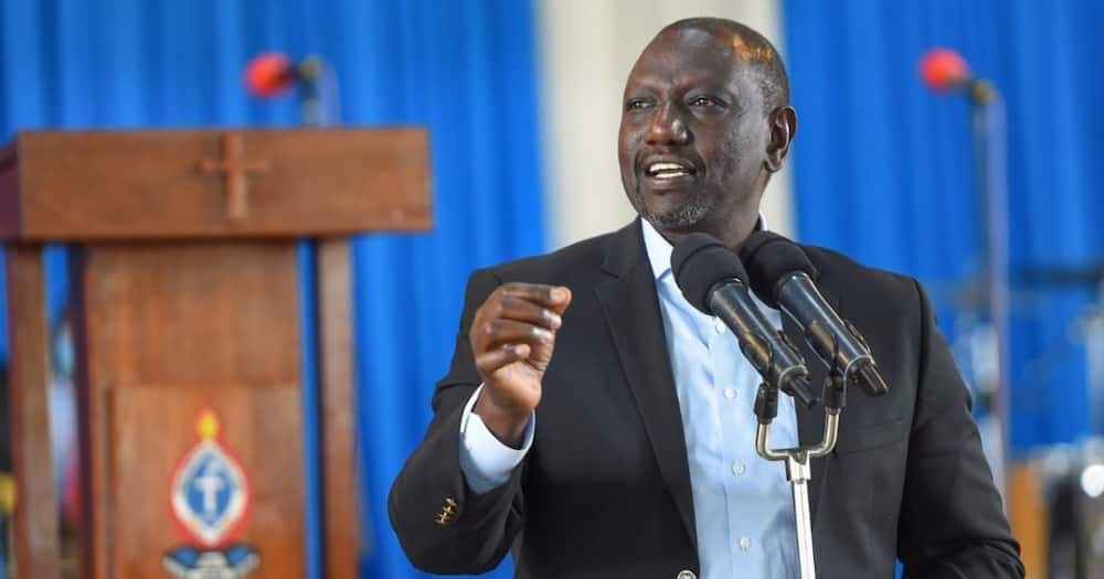 William Ruto had been accused of engaging in corruption by Raila Odinga.