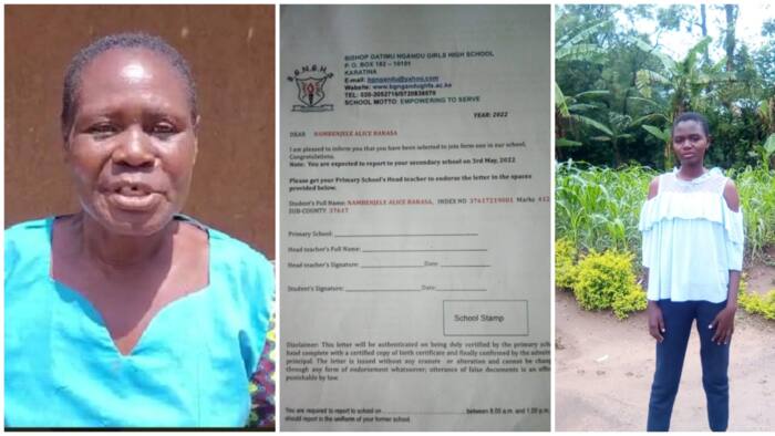 Kakamega Single Mother Appeals for Help to Educate Daughter who Scored 412 Marks: "Sina Chochote"