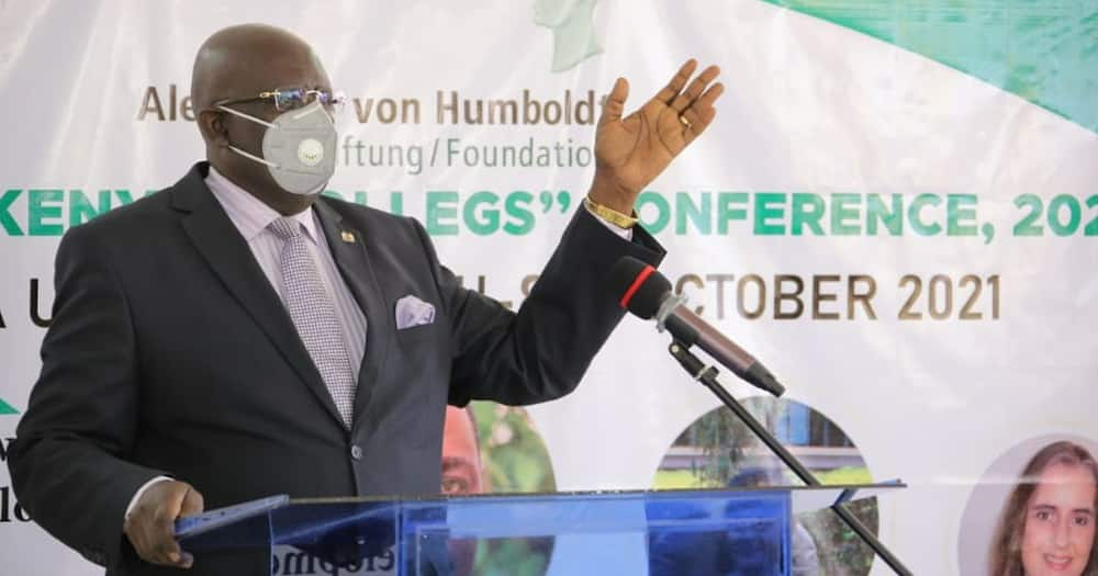 CS George Magoha. Photo: Ministry of Education.