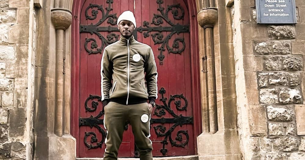 King Kaka thrilled after finding Kenyan themed eatery in UK.
