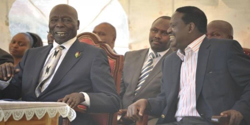 Raila Odinga says he reconciled with Daniel Moi years after former president detained him