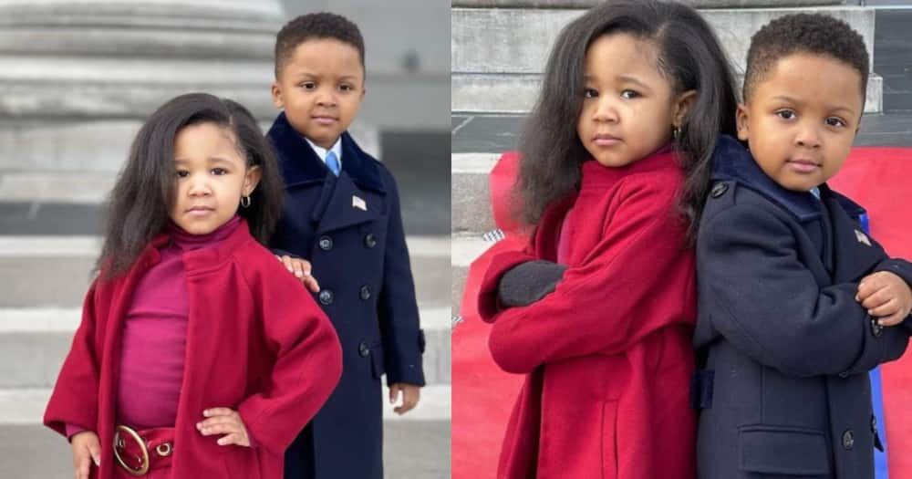 Michelle Obama commends kids who copied her inauguration outfit: "You nailed it"