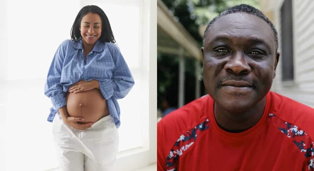 A man has returned from Dubai to find out that his wife is pregnant for their gateman.