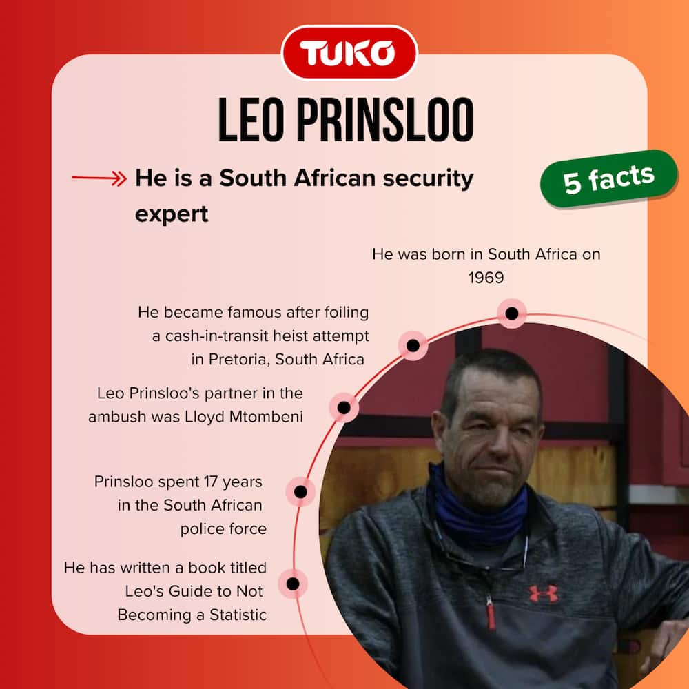 South African security expert Leo Prinsloo