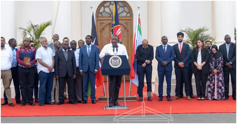 Uhuru Kenyatta Castigates William Ruto for Politicising Unga Crisis: "Ulikuwa Kwa Serikali"