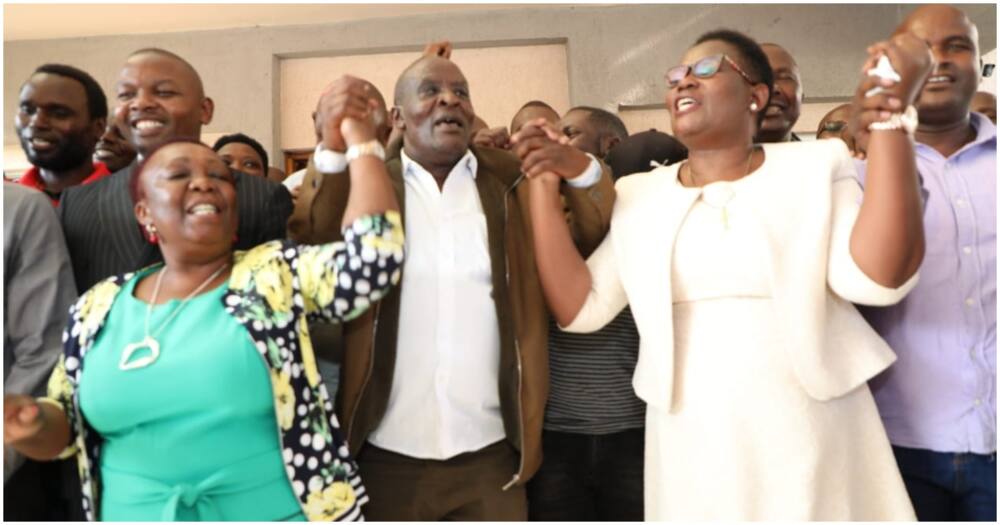 Kawira Mwangaza Warmly Hugs, Embraces Meru MCAs Ahead of Reconciliatory ...