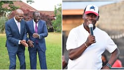 "Amemruka Kabogo": Moses Kuria Kwenye Kampeni na Rigathi Gchagua Nakuru