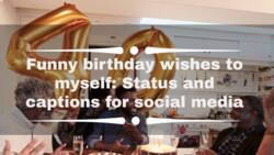 Funny birthday wishes to myself: Status and captions for social media