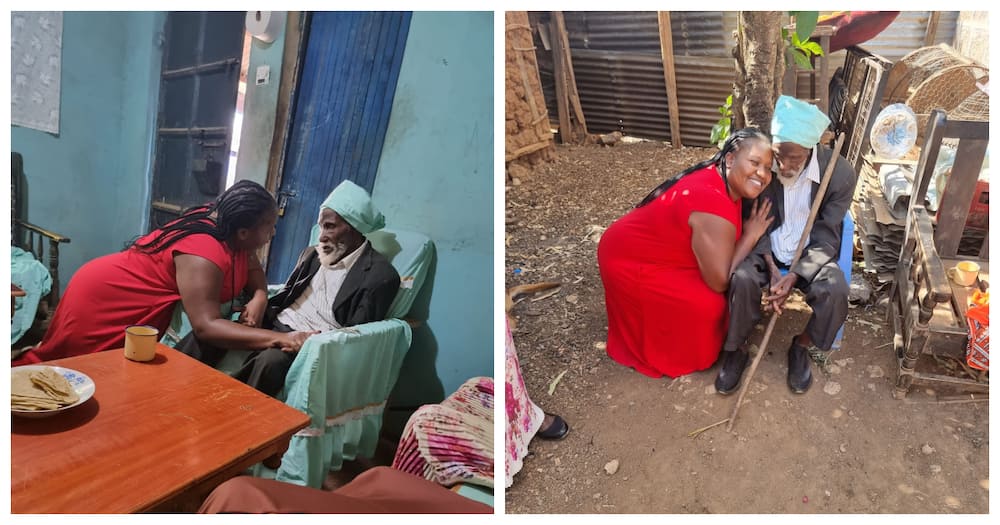 Woman Inspires Netizens for Saying She Takes Care of 105-Year-Old Step-Grandfather